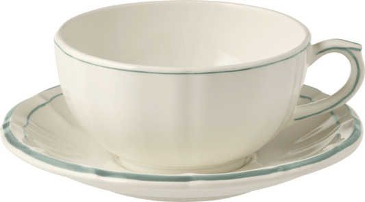 Breakfast Cups & Saucers, Set of 2