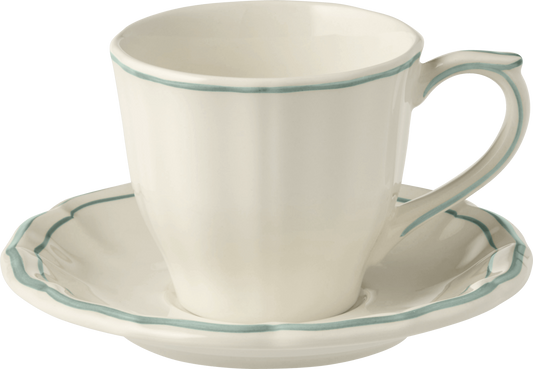 Us Tea Cups & Saucers, Set of 2