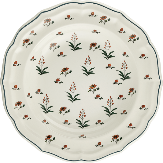 SET OF 4 RIM SOUP PLATES