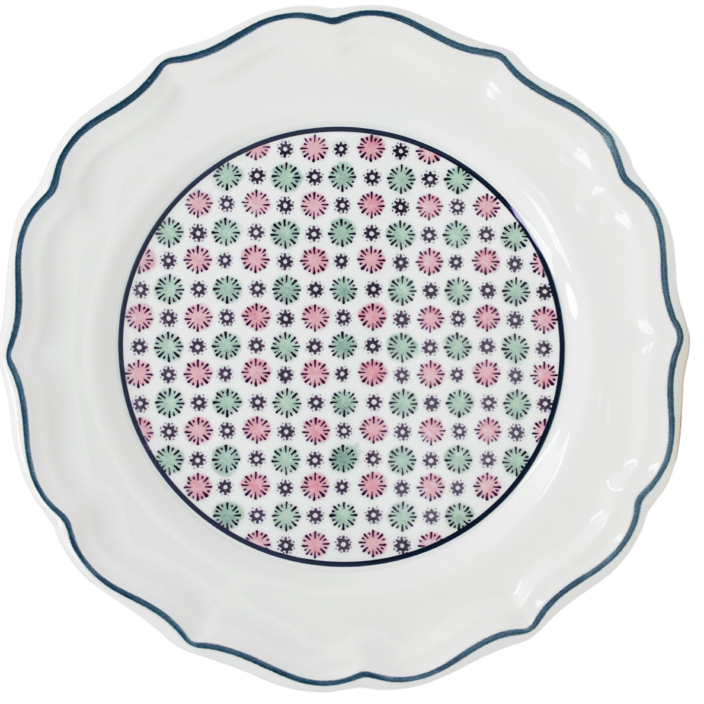 Assorted Dessert Plates, Set of 4