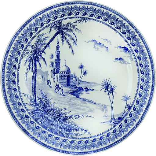 Dinner Plate Vues D&amp;#x27;orient