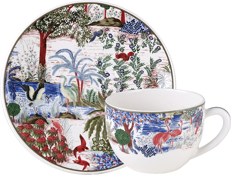 Jumbo Cup & Saucer