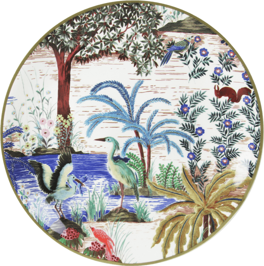 Canape Plate Heron