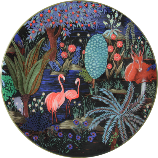 Dessert Plate Flamingo