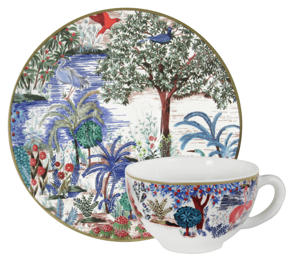 Tea Cups & Saucers, Set of 2