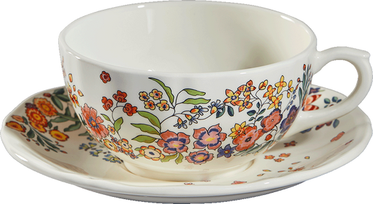 Breakfast Cups & Saucers