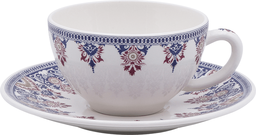 Breakfast Cups &amp;amp; Saucers, Set of 2