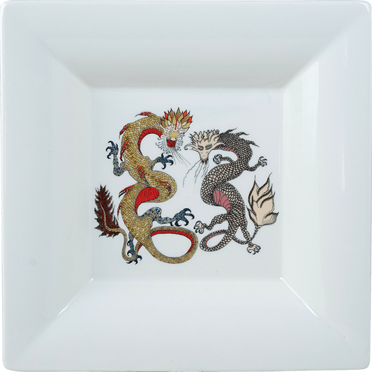 Square Candy Tray Xl, Dragon