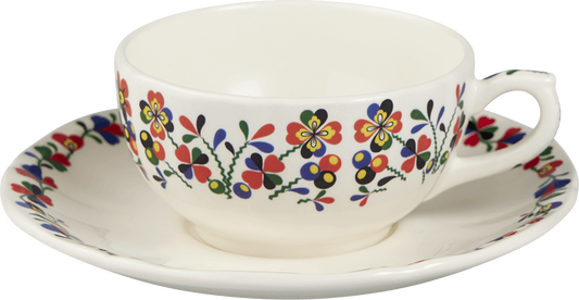 Tea Cups & Saucers, Set of 2