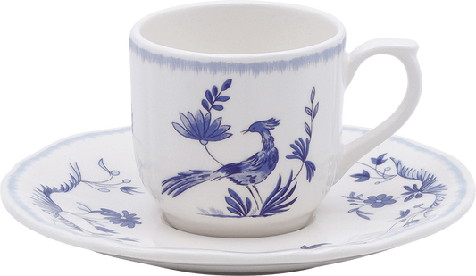 Espresso Cups & Saucers, Set of 2