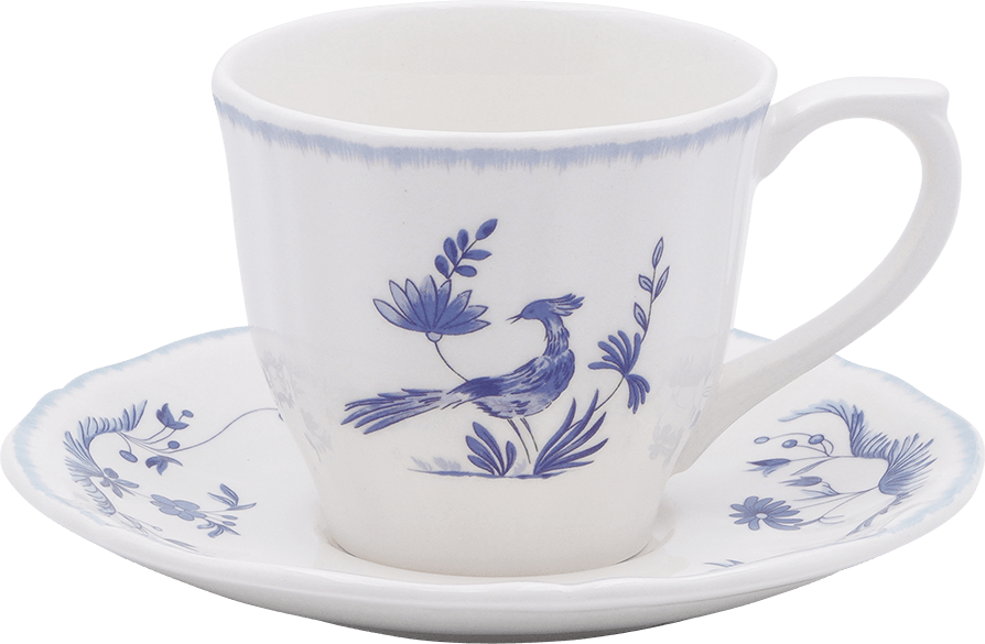 Us Tea Cups & Saucers, Set of 2