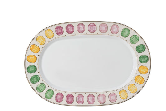 Platter 15 3/4 in Marshmallow