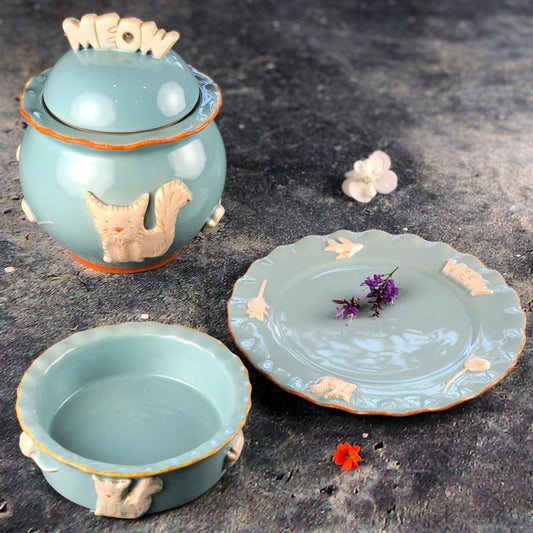 Whisker Plate - Sky Blue