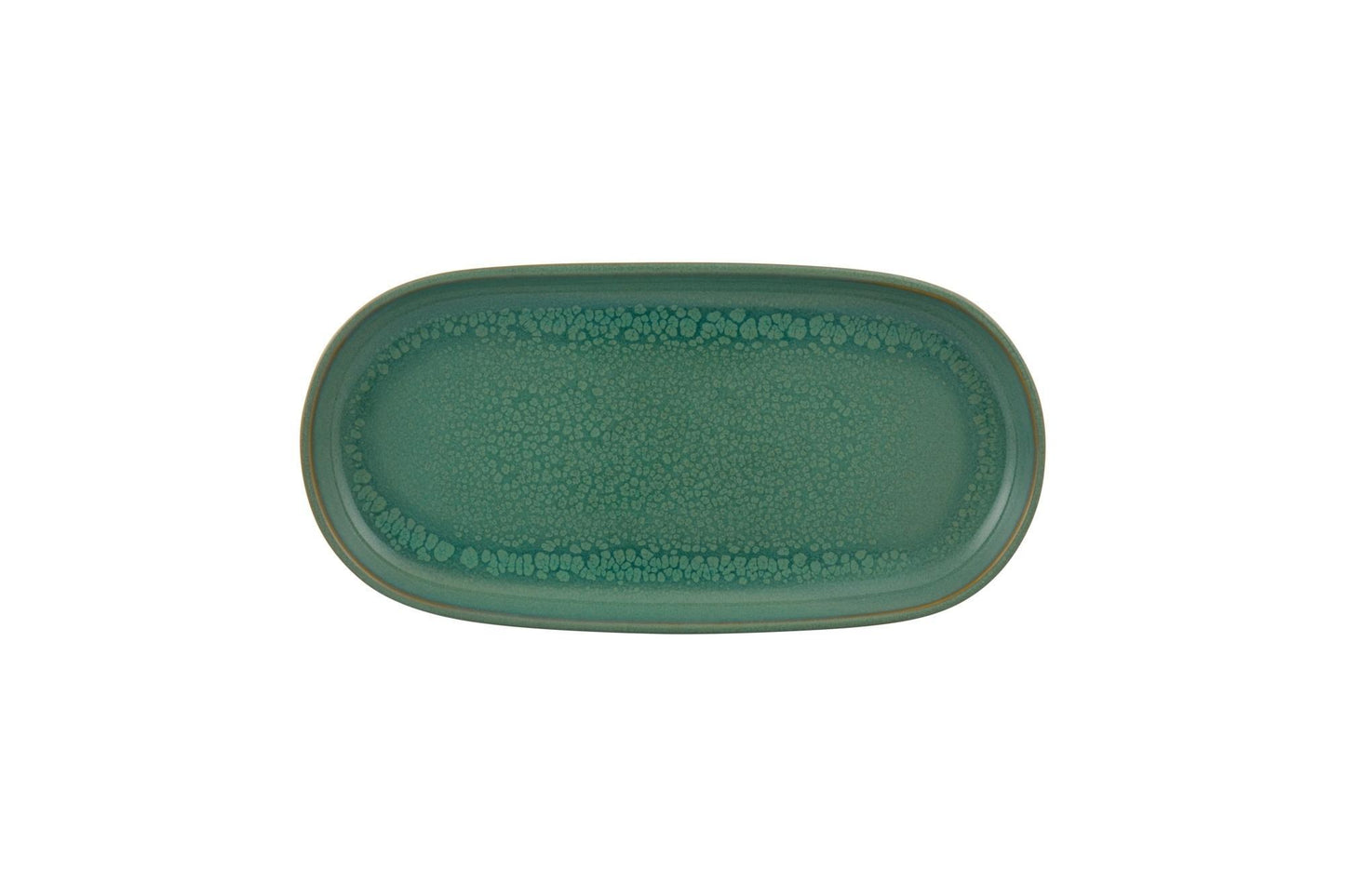Oval Tray Jade Flat