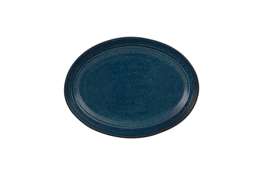 Oval Tray Deep L&aacute;pis Lazuli