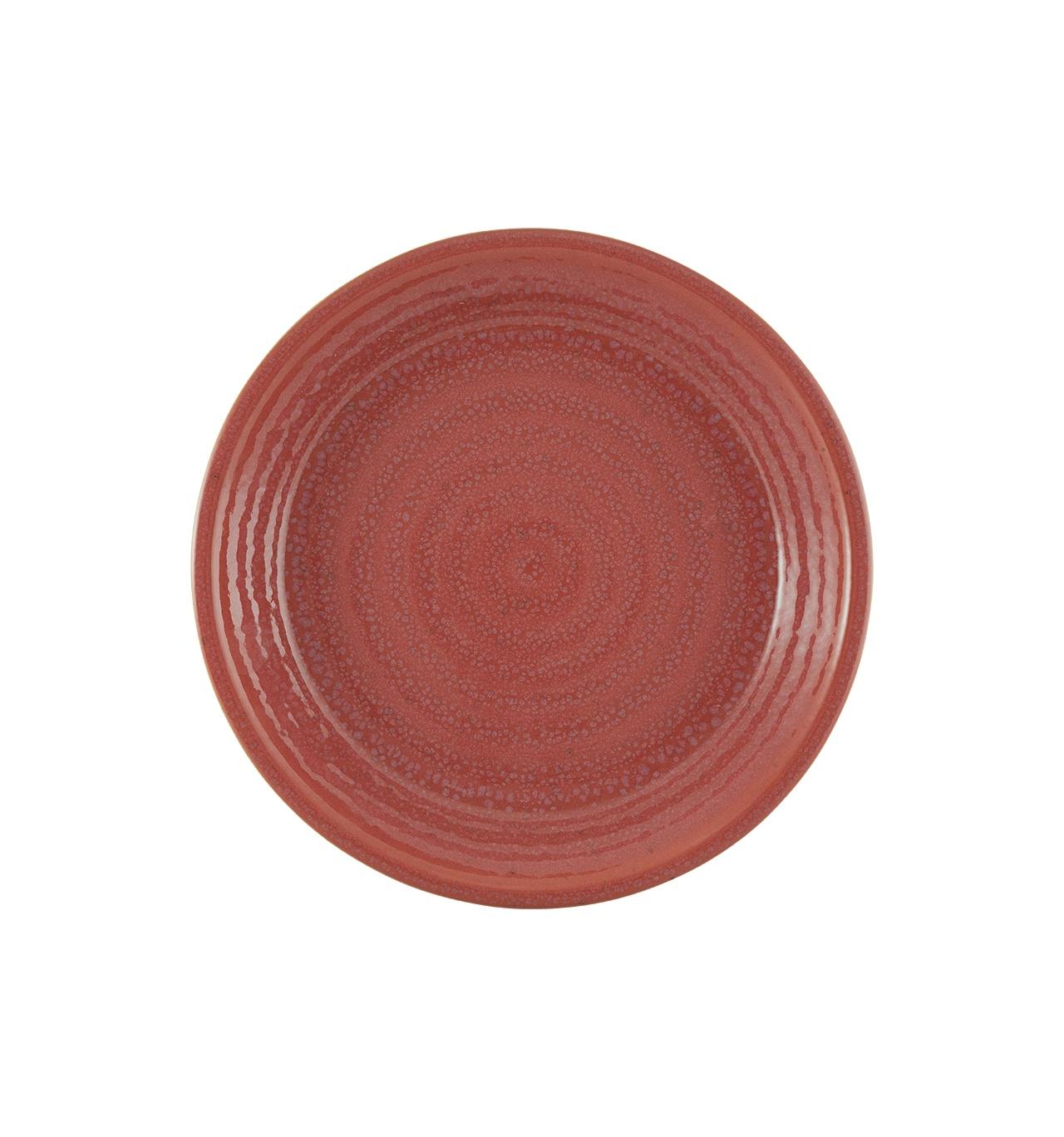 Coral Pasta Plate 11"