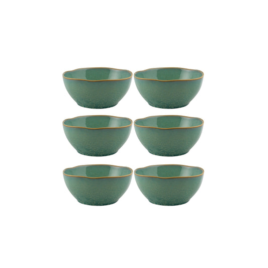 Bowl Jade, set of 6, 21 1/3 oz