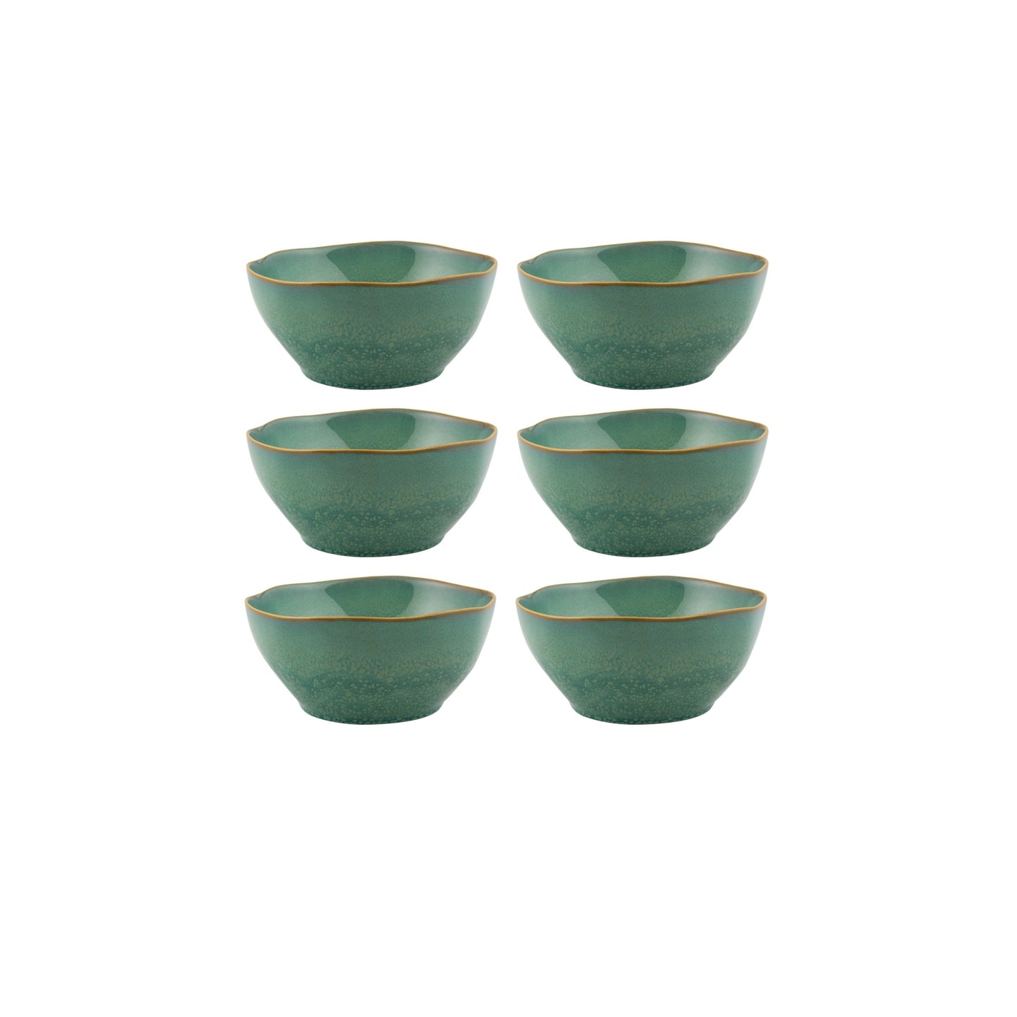 Bowl Jade, set of 6, 33 4/5 oz