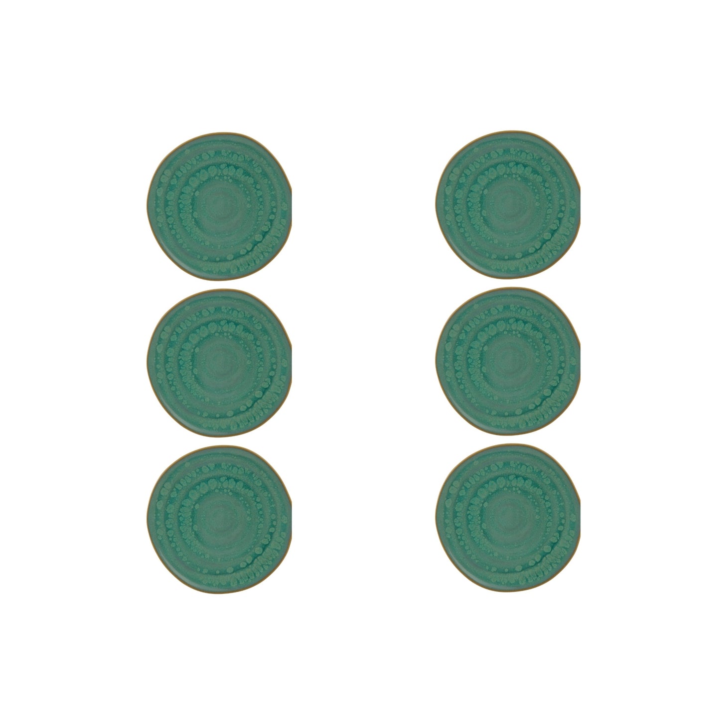 Bread Plate Jade, set of 6