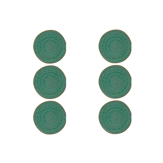 Bread Plate Jade, set of 6
