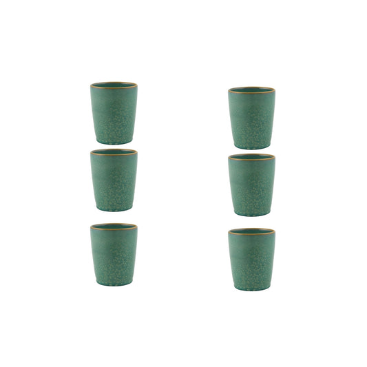 Cup Tall Jade, set of 6