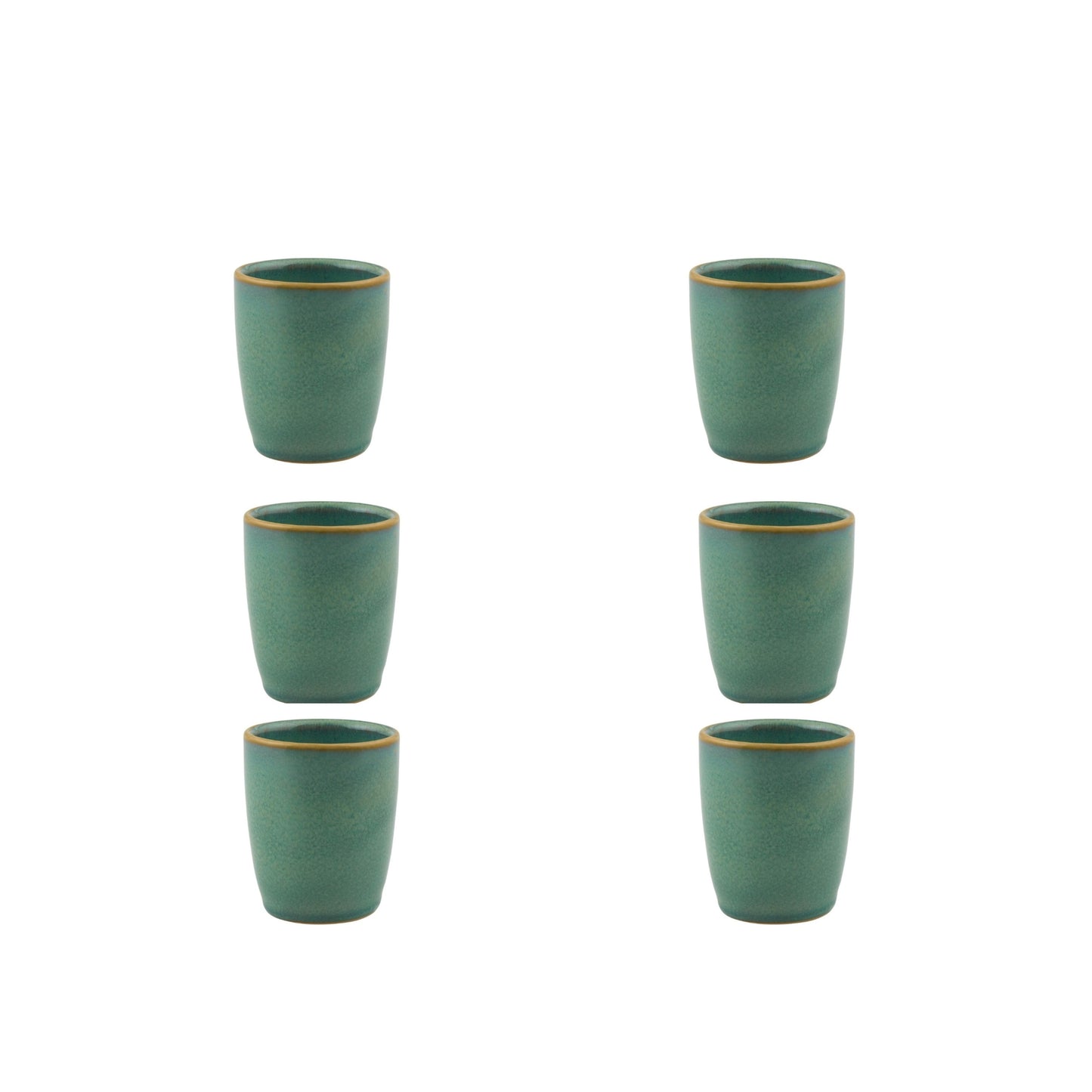 Cup Espresso Jade, set of 6