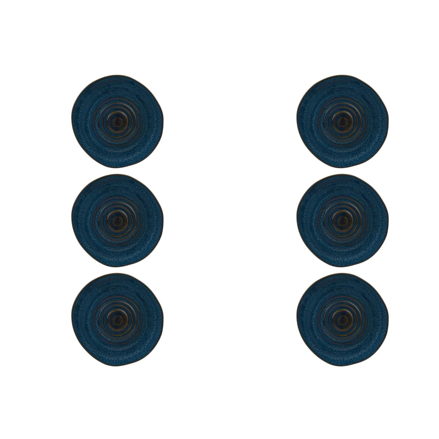 Lapis Lazuli Saucer , Set of 6