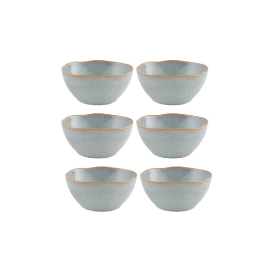 Bowl Moonstone, set of 6, Small 3 3/8 oz