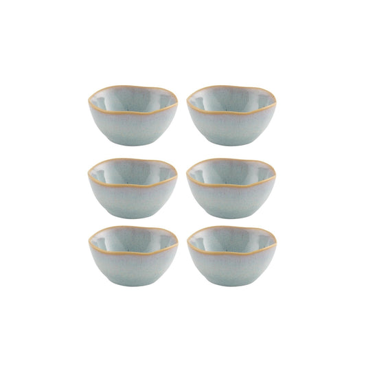 Bread Plate Moonstone, set of 6