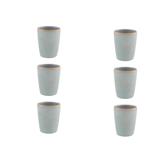 Cup Tall Moonstone, set of 6