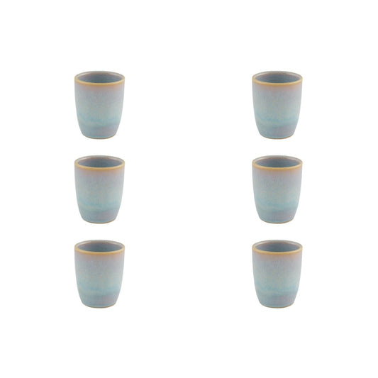 Cup Espresso Moonstone, set of 6