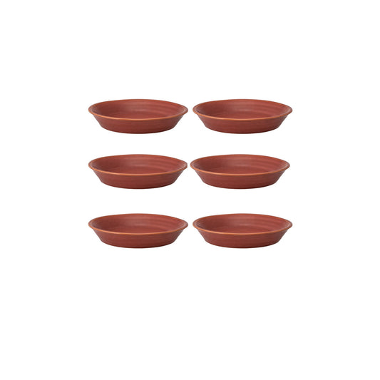 Coral Deep Plate 9", set of 6