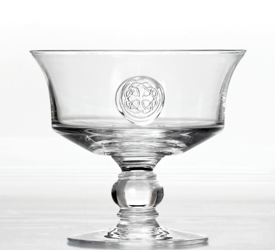 Compote - Hand Stamped Medallion