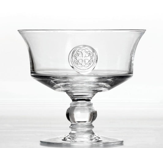 Compote - Hand Stamped Medallion