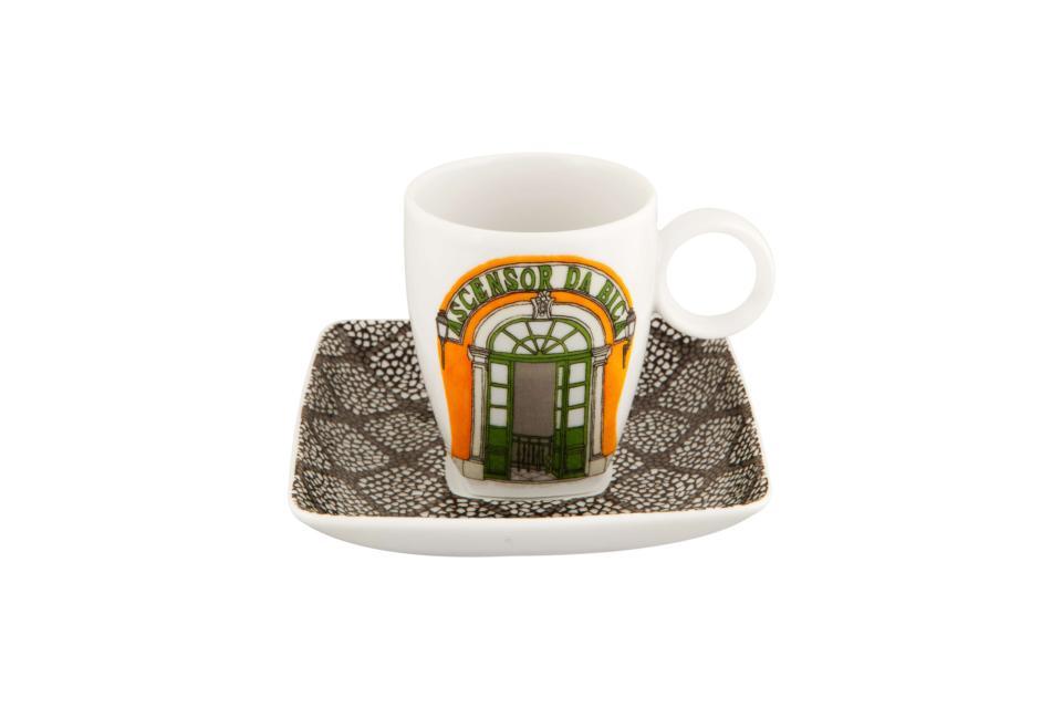 Espresso/Coffee Cup & Saucer Ascensor Bica