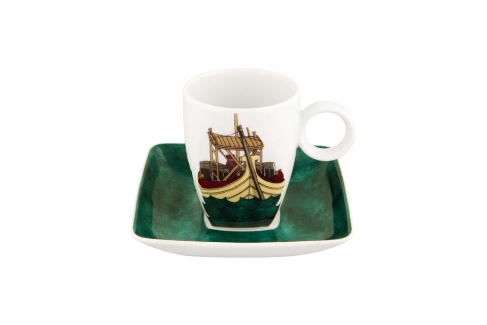 Espresso/Coffee Cup & Saucer Barco Rebelo