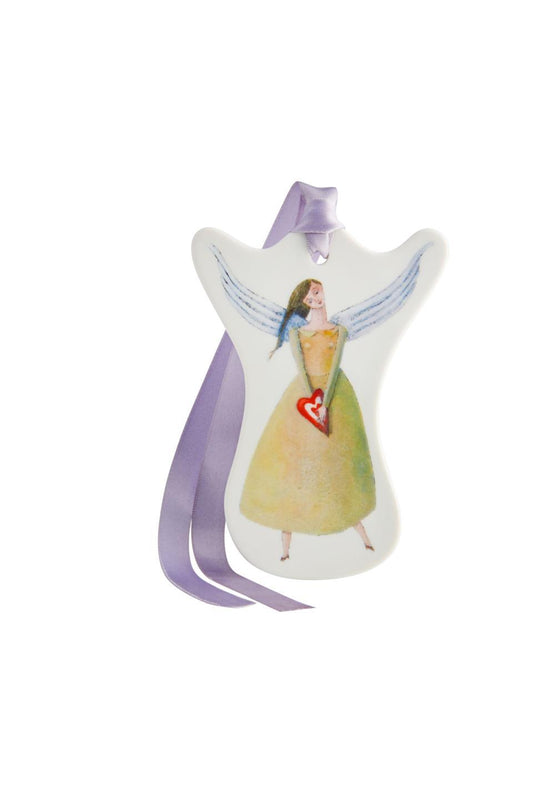 Green Angel Ornament