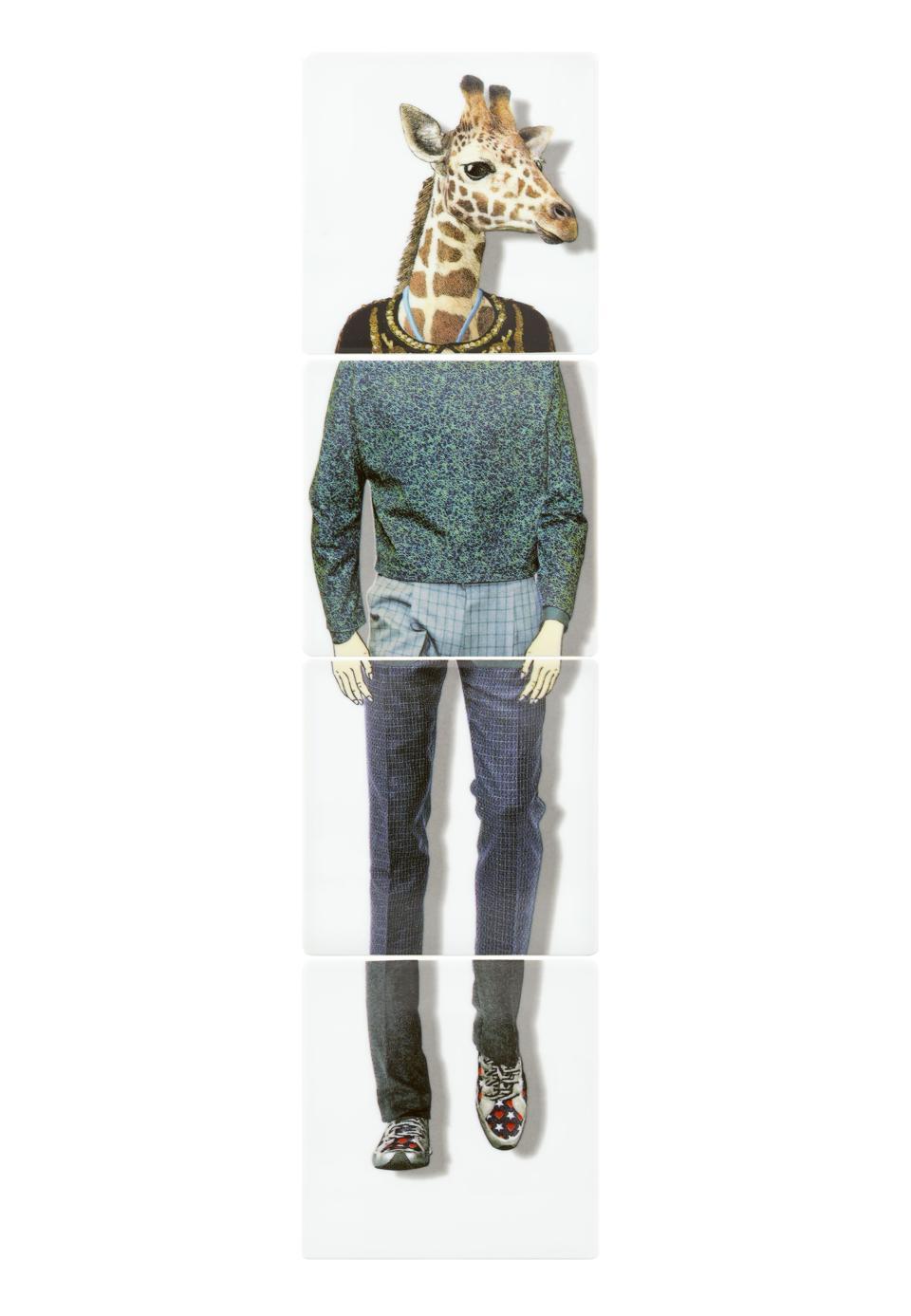Set Of 4 Coasters (Giraffe)