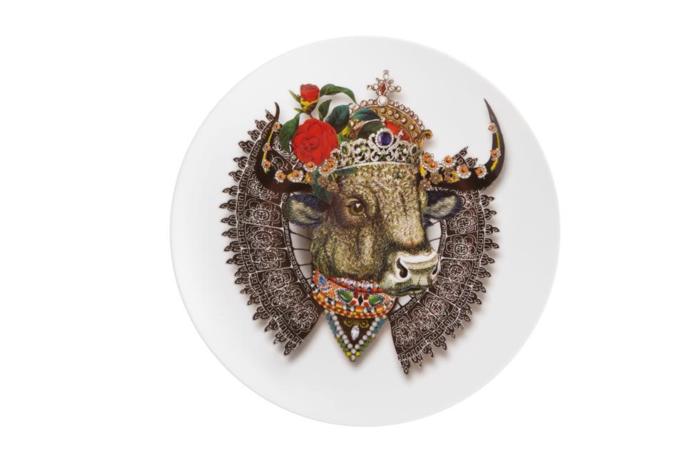 Dessert Plate Monseigneur Bull