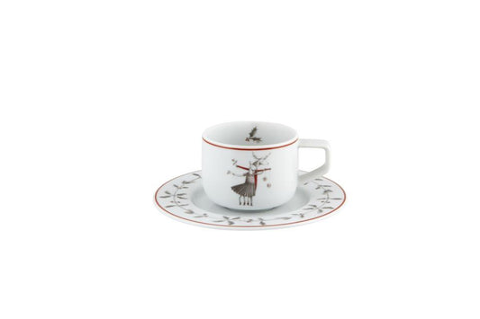 Espresso/Coffee Cup & Saucer "To Fly"
