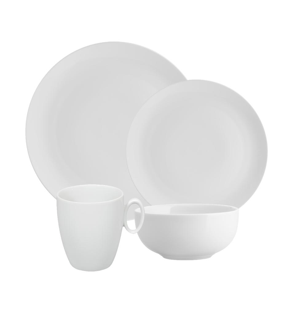Set of 4 Pieces in Broadway White