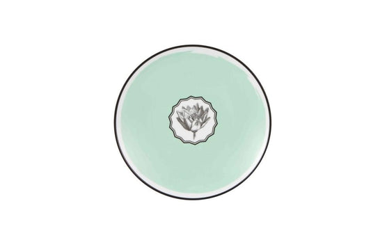 Green Dessert Plate