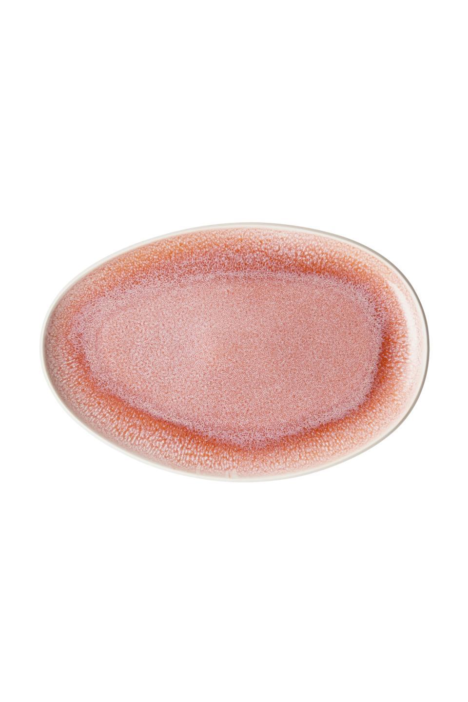 DISCONTINUED-  Platter Flat Oval 13 x 12 5/8 in