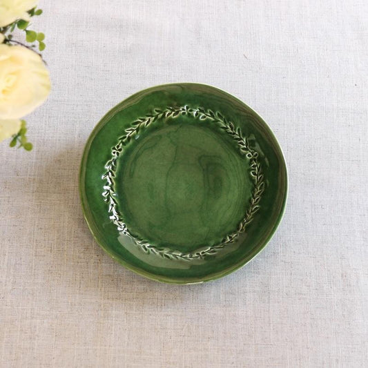 Valentina Salad Plate Set of 4 (Green)