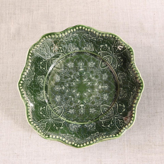 Allegra Side Plate Set of 4 (Green)
