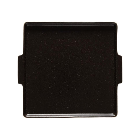 Square Plate/Tray 9", Latitude black