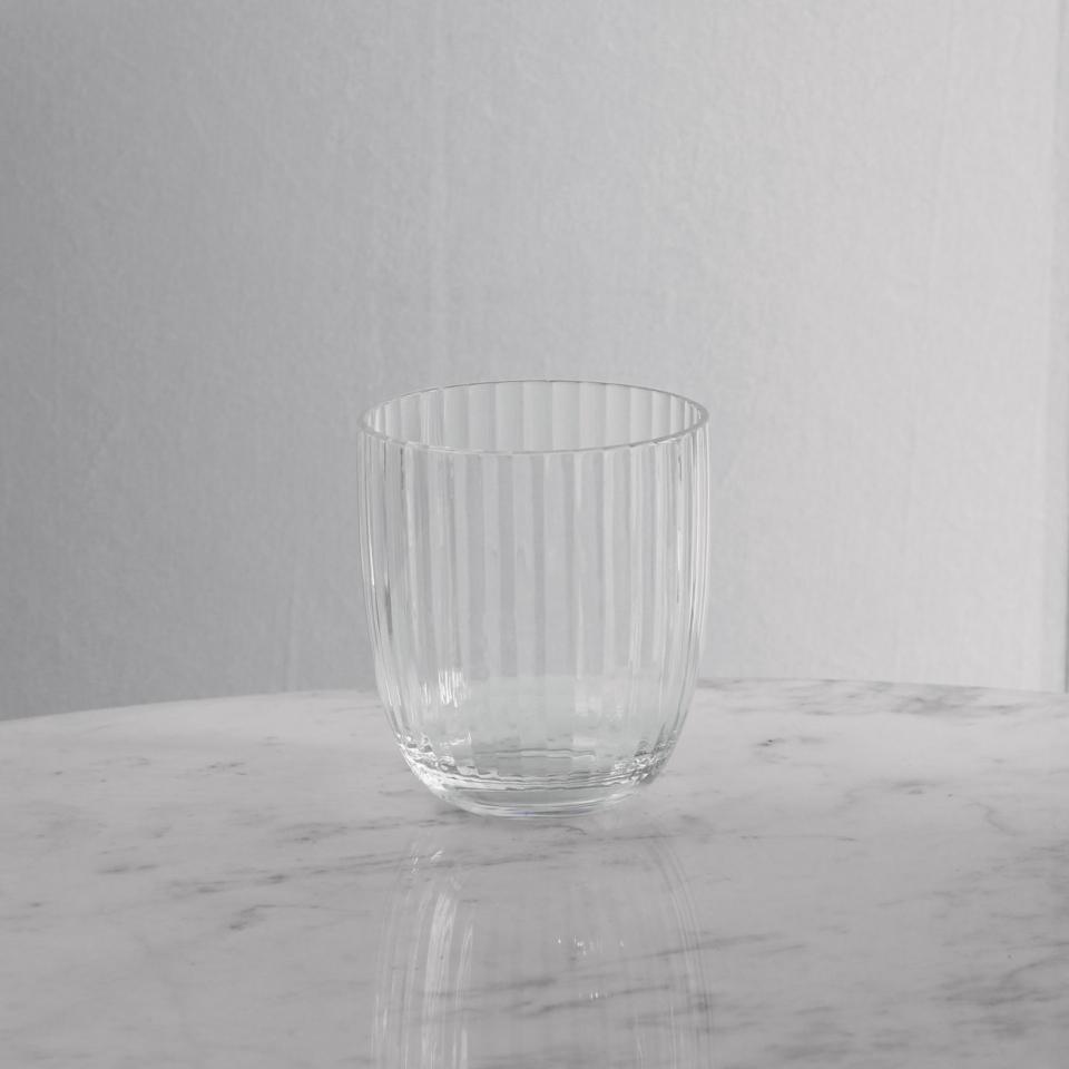 Acrylic Double Old Fashioned Set of 4 (Clear)