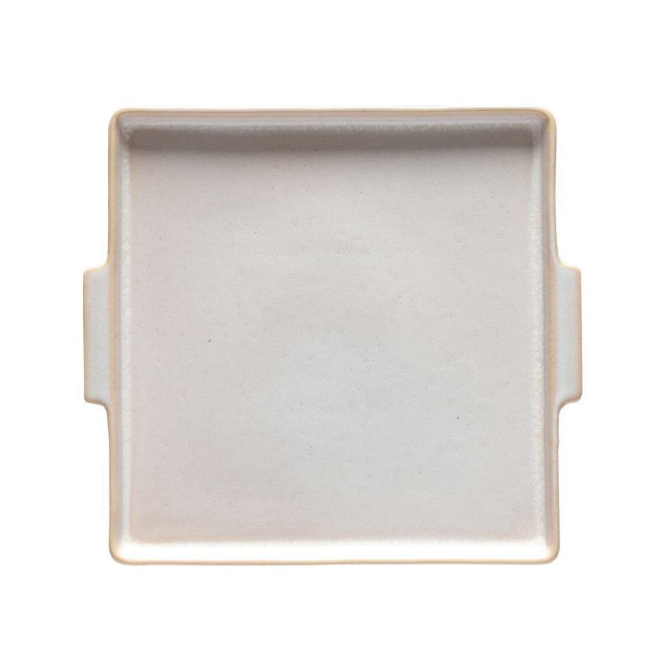 Square Plate/Tray 9", Dune path