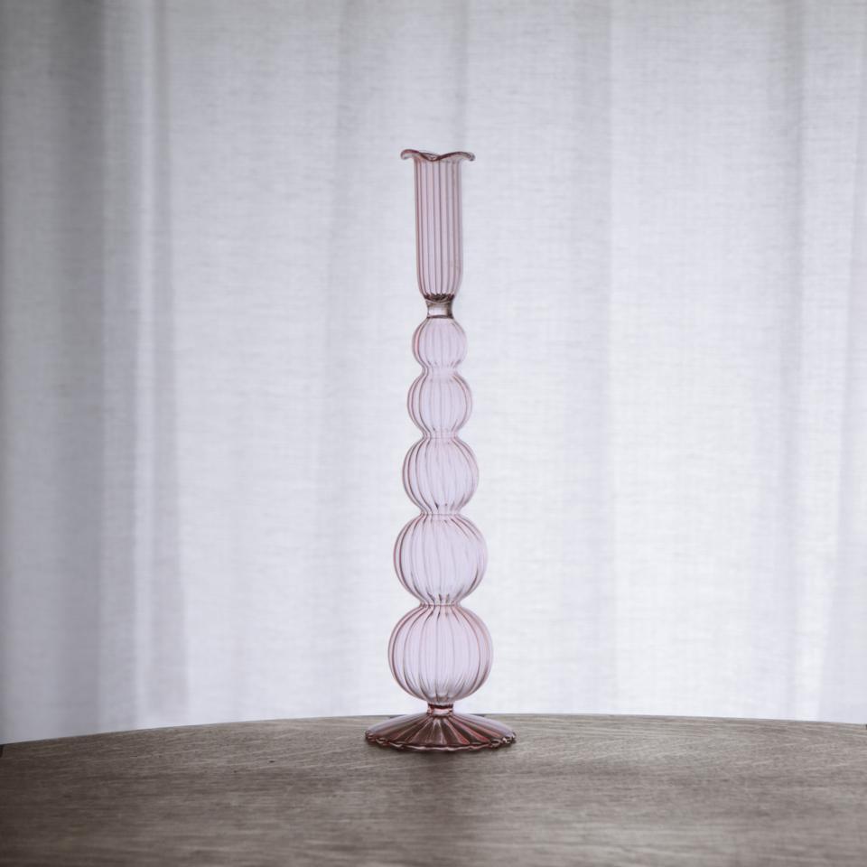 Cambridge Olivia 12" Candlestick Holder Set of 2 (Light Pink)