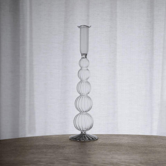 Cambridge Olivia 12" Candlestick Holder Set of 2 (Clear)